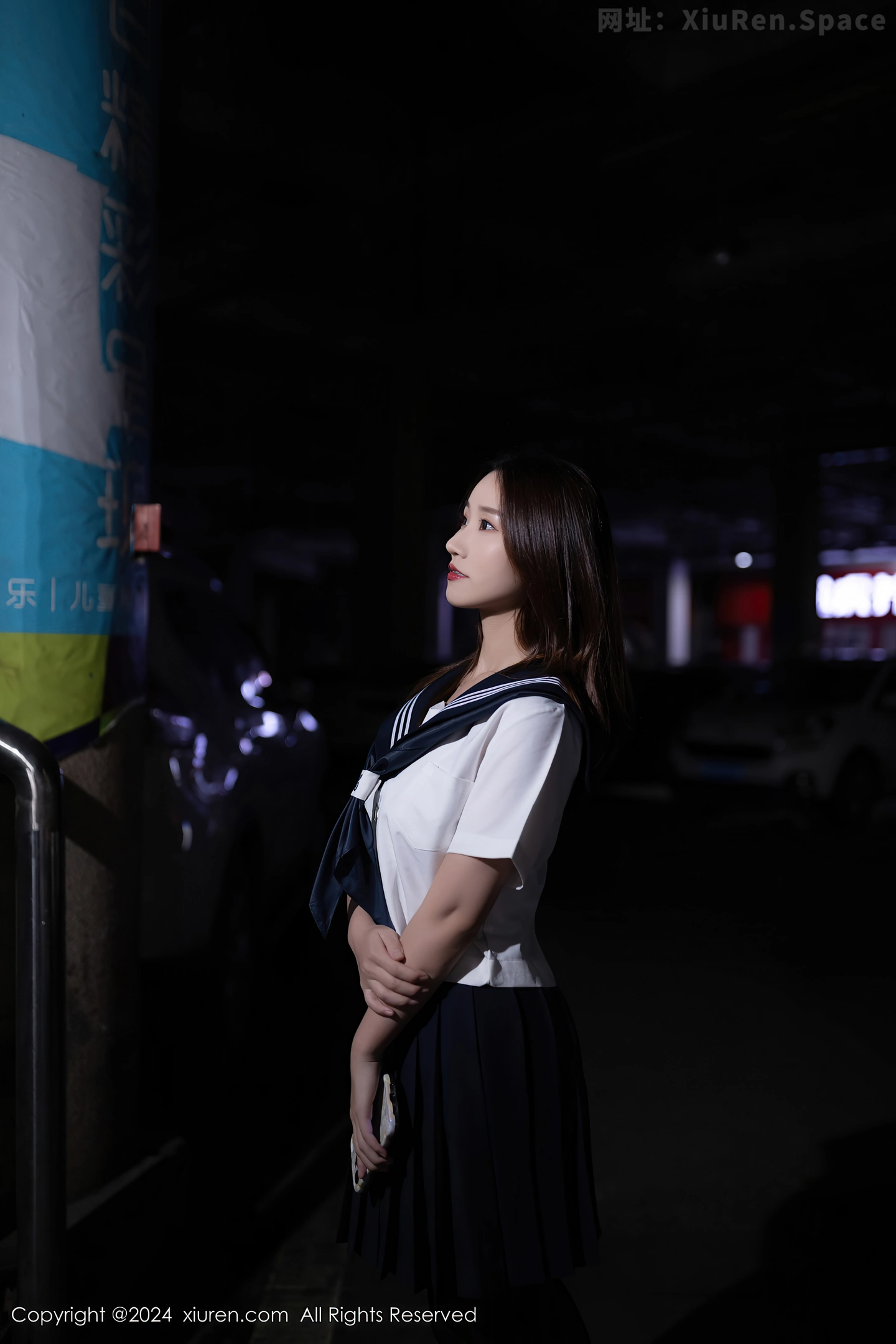 图片[4]-[XiuRen秀人网]VOL.8443 模特杏子Yada天台捆绑主题性感白色制服秀曼妙身姿迷人写真78P-秀人网官方网站